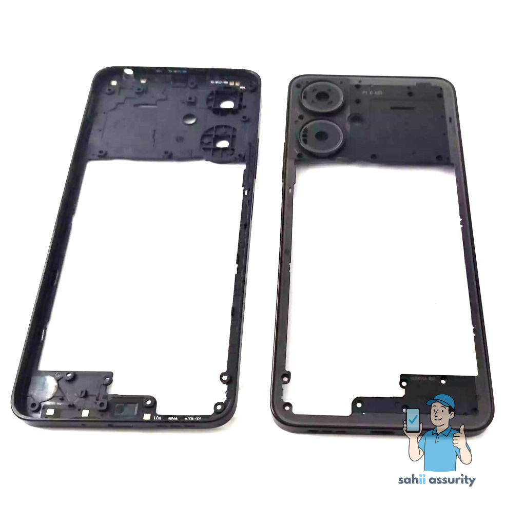 Middle Frame Ring Only for Xiaomi Redmi 13C 5G Black